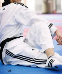 Pants Adidas Training Pant TKD - White, JWA2027