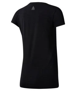 Workout T-Shirts Reebok Activchill Tee - černá, DU4165