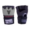 GLOVES Fighter Strap Gel Hand-Wraps - Black/grey, FGW-001BG