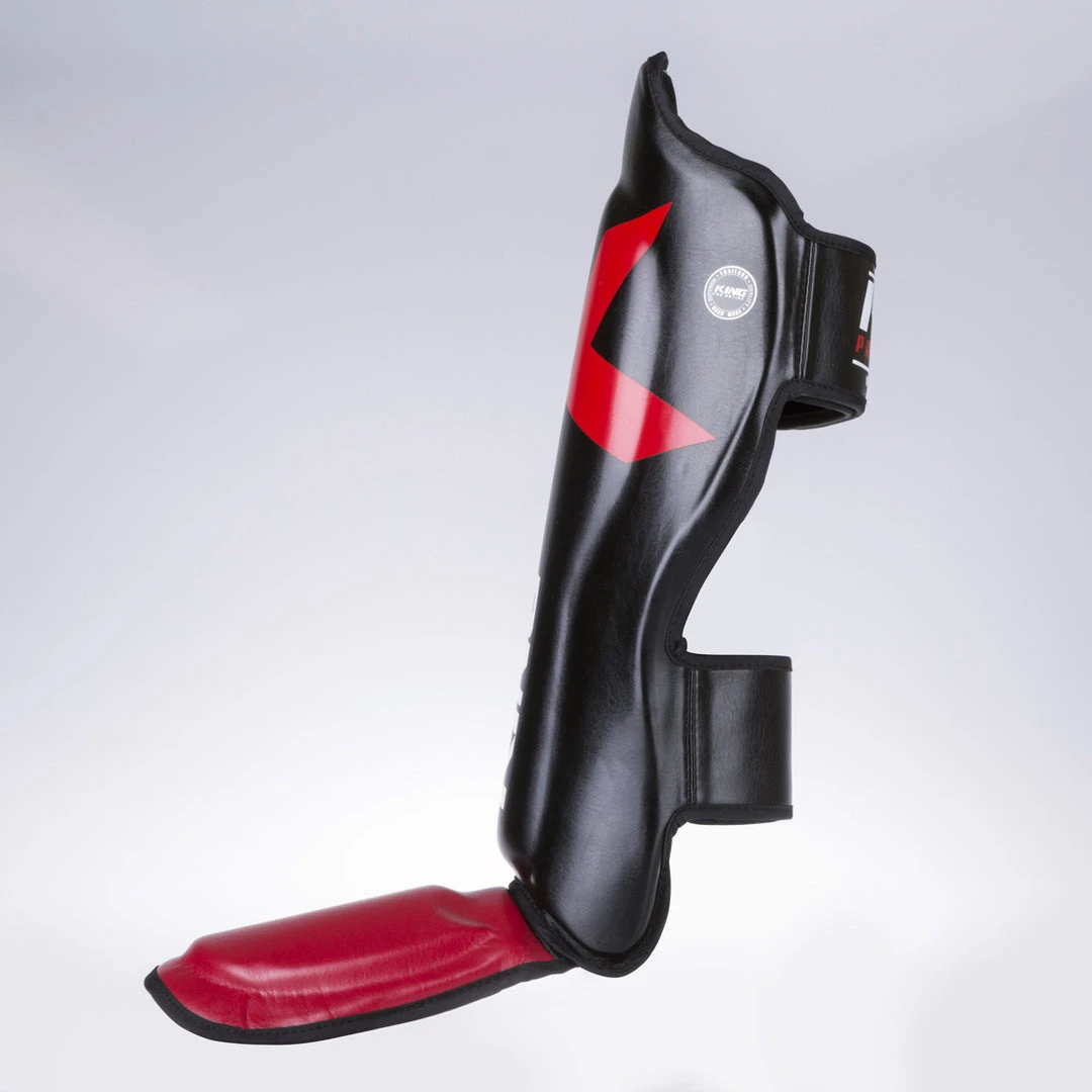 King Pro Boxing Shin Guards - Black/red, KPG-SG-95 6 King Pro Boxing Shin Guards - Black/red, KPG-SG-95
