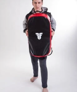 Fighter Reversible Kicking Shield - MULTI GRIP - Black/red, FKSH-11 TRAINING