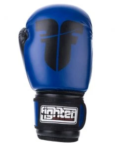 Fighter Basic Gloves - Blue/black, 1376APUBL