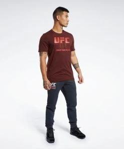 Reebok UFC Logo T-shirt - Bordo, FK2344