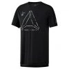 Training T-Shirts Reebok Training Activchill Tee - Black, DU3933 2 Training T-Shirts Reebok Training Activchill Tee - Black, DU3933