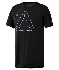 Training T-Shirts Reebok Training Activchill Tee - Black, DU3933
