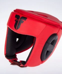 Fighter Headguard SIAM Competition - Red, FHG-001R 11 Fighter Headguard SIAM Competition - Red, FHG-001R