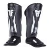 Fighter Shinguards Thai Ergo - Black/white, FSG-004BW PROTECTION 1 Fighter Shinguards Thai Ergo - Black/white, FSG-004BW PROTECTION
