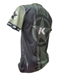 Training T-Shirts King ProBoxing Training T-shirt Star Vintage Stone - Black/khaki, TTEE02-BLK/KHA