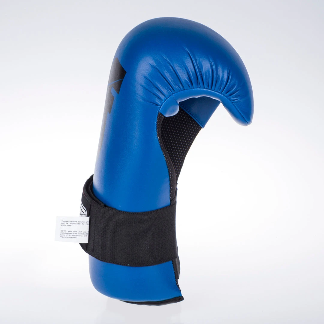 Fighter Open Gloves Strap - Blue, FOG-001BL 12 Fighter Open Gloves Strap - Blue, FOG-001BL