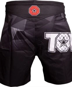 Top Ten MMA Prism Shorts - Black, 18151-91