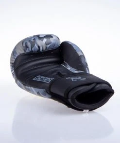 Fighter Boxing Gloves SIAM - Grey Camo, FBG-003C