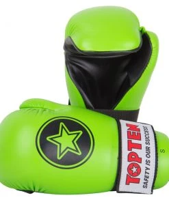 Open Hands Top Ten Point Fighter - Green, 2176-5