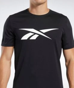 Reebok Workout Ready Tee - Black, FK6180 Training T-Shirts 12 Reebok Workout Ready Tee - Black, FK6180 Training T-Shirts