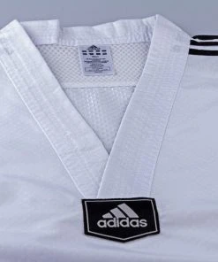 Adidas Taekwondo WT Uniforms TKD Dobok ADI-Contest 3 - White, ADITC01