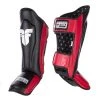 PROTECTION Fighter Shinguards Thai - Black/red, JE1573BR