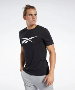 Reebok Workout Ready Tee - Black, FK6180 Training T-Shirts 15 Reebok Workout Ready Tee - Black, FK6180 Training T-Shirts