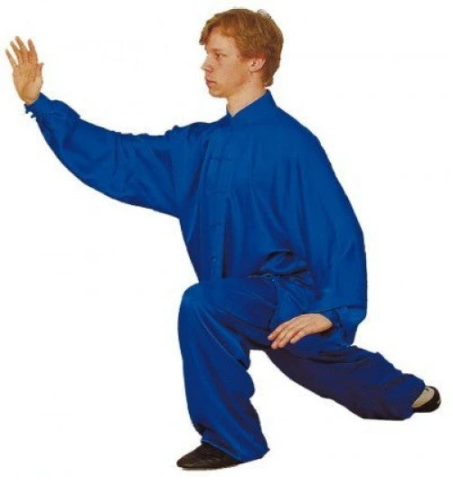 Hayashi Kung Fu Uniform - Blue, 125-6 3 Hayashi Kung Fu Uniform - Blue, 125-6