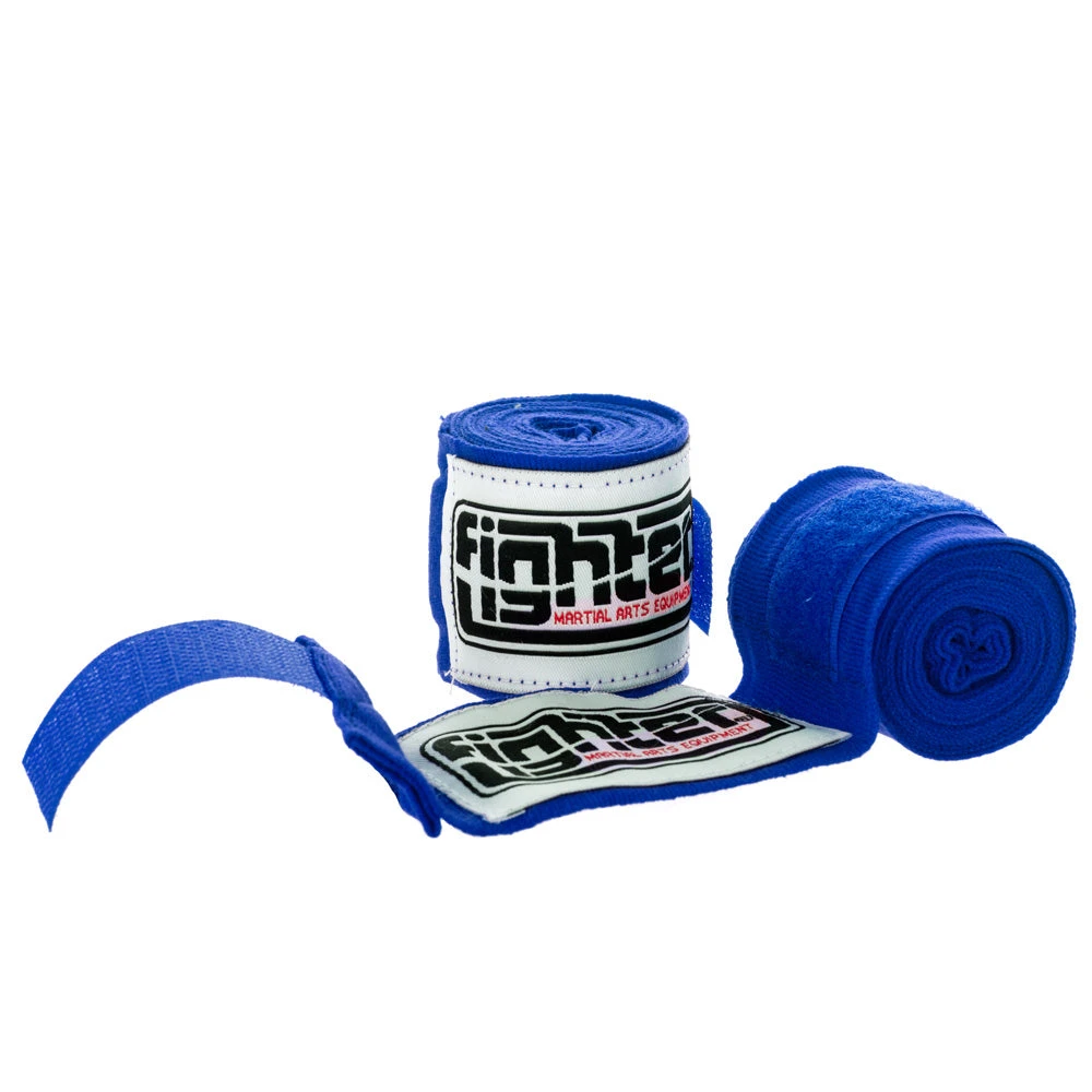 Fighter Handwraps - Blue, JE-1559BLU 3 Fighter Handwraps - Blue, JE-1559BLU