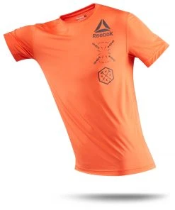 Reebok Activchill Graphic Tee - Orange, BK3968 T-Shirts 11 Reebok Activchill Graphic Tee - Orange, BK3968 T-Shirts