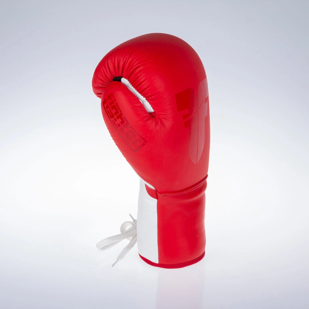 Fighter Boxing Gloves Competition Pro - Red/white, FBG-004R 9 Fighter Boxing Gloves Competition Pro - Red/white, FBG-004R