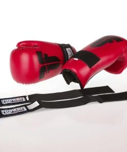 Fighter Open Gloves Strap - Dark Red, FOG-001R 17 Fighter Open Gloves Strap - Dark Red, FOG-001R