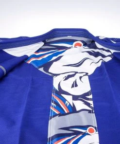 BJJ Uniforms Top Ten Brazilian Jiu Jitsu Uniform Mohicans - Blue, 15123-6