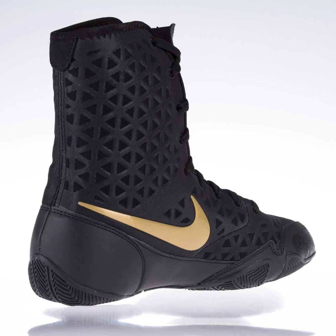 Kids Nike KO Boxing Shoes - Black/gold, 839421001-K 6 Kids Nike KO Boxing Shoes - Black/gold, 839421001-K