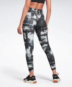 Reebok Workout MYT Women's Tight - Black/grey, FU2439