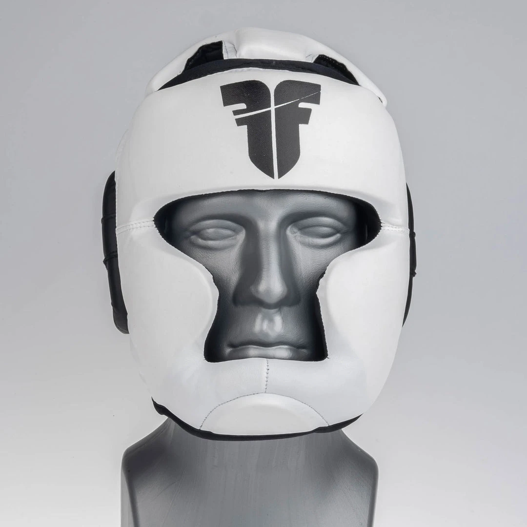Headguard Fighter Sparring - White, JE1421PUWHT PROTECTION 4 Headguard Fighter Sparring - White, JE1421PUWHT PROTECTION