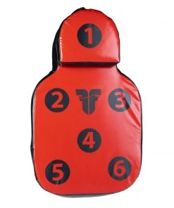 TRAINING Fighter Dummy Shield For Power Wall - Red/black, FPWS-03