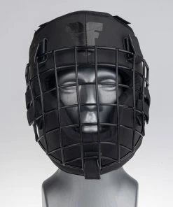 PROTECTION Fighter Shock Head Guard - Black, JE999-BLK