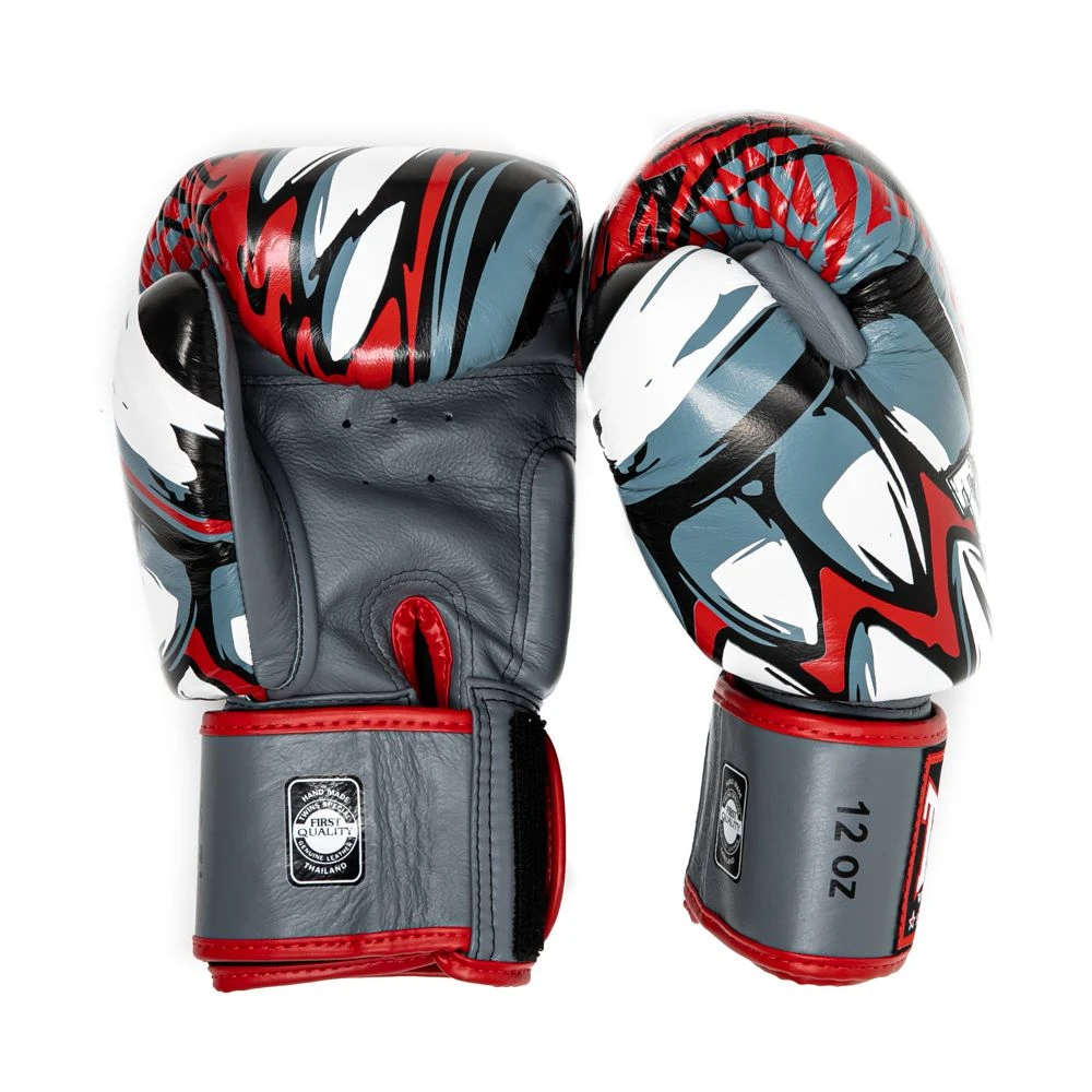 Boxing Gloves Twins Fantasy10 - Grey/red, FANTASY10