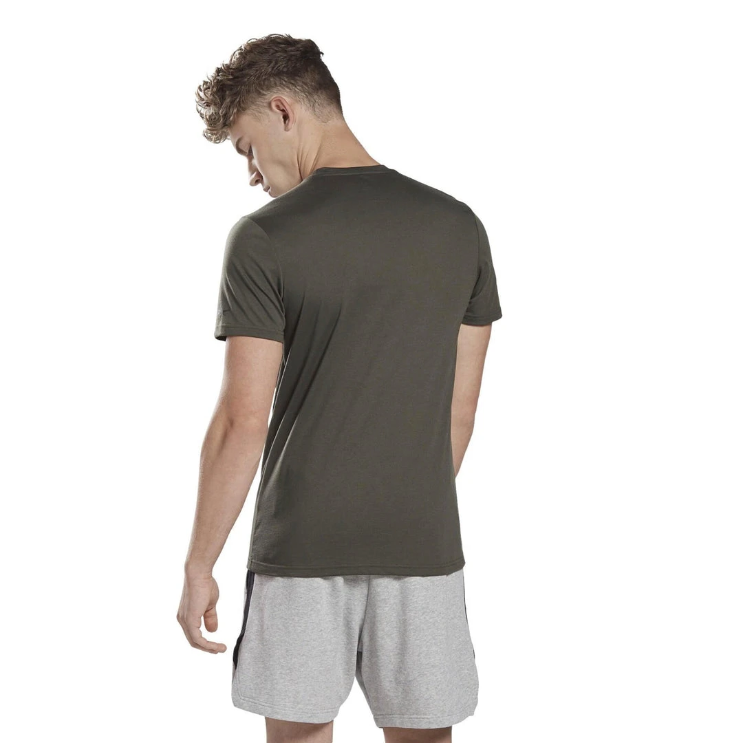 T-Shirts Reebok CBT Core Boxing Tee - Green, FU1261 4 T-Shirts Reebok CBT Core Boxing Tee - Green, FU1261