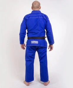 Fighter BJJ Ripstop Gi Rip Stop KIDS - Blue, BJJBLU-04 10 Fighter BJJ Ripstop Gi Rip Stop KIDS - Blue, BJJBLU-04