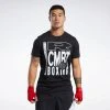 Reebok Combat Boxing Tee - Black, FJ5333 2 Reebok Combat Boxing Tee - Black, FJ5333
