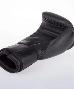 Fighter Boxing Gloves SPLIT - Matt Black, FBG-001B 22 Fighter Boxing Gloves SPLIT - Matt Black, FBG-001B