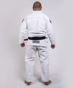Fighter BJJ Kimono Rice Straw - White, BJJBW-08 BJJ Uniforms