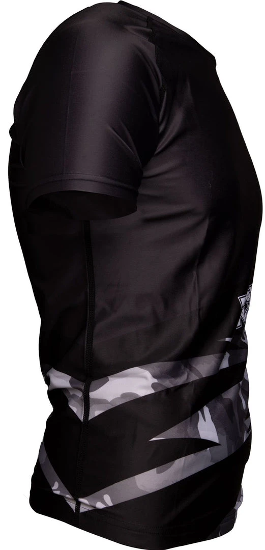 Rash Guard TOP TEN Scratched - Black, 14161-9 Rash Guards 5 Rash Guard TOP TEN Scratched - Black, 14161-9 Rash Guards