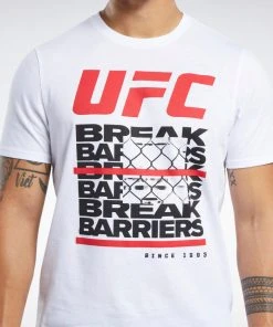 T-Shirts Reebok UFC FG Capsule Tee - White, FK2350