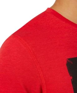 Reebok UFC Fight Week T-shirt - Red, DU4573 T-Shirts