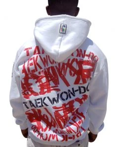 TOP TEN Hooded Sweater ITF - White, 1948-1