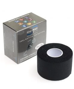 KinesioMAX Kine-MAX Team Tape - Black, T-BLK01