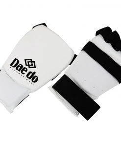 Daedo Karate Hand Protector - White, PR1640