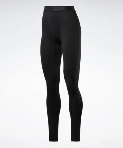 Reebok Workout Ready Compression Tights - Black, FP9107 Pants
