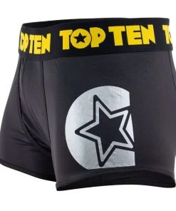 Top Ten Compression Shorts - Black, 1816-91 MMA Shorts