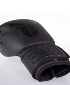 Fighter Boxing Gloves SPLIT - Matt Black, FBG-001B