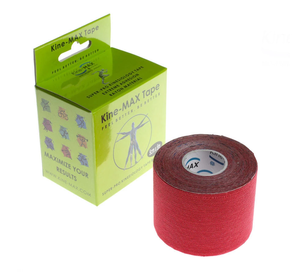 KinesioMAX TRAINING Kine-MAX SuperPro Rayon - Red, KTSRRED01 3 KinesioMAX TRAINING Kine-MAX SuperPro Rayon - Red, KTSRRED01