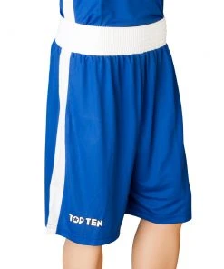 Top Ten Boxing Shorts - Blue, 1830-6