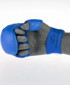 Hayashi Karate Fist Protector TSUKI With Thumb (WKF Approved) - Blue, 238
