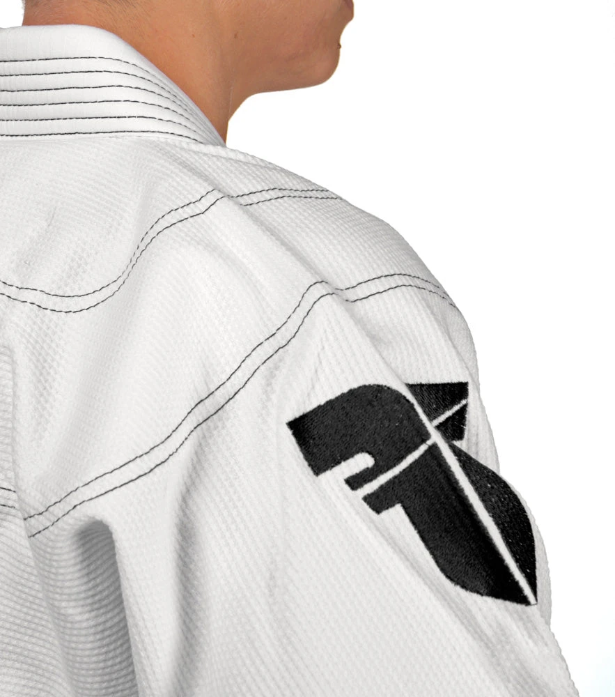 Fighter BJJ Kimono Rice Straw - KIDS - White, BJJBW-08 5 Fighter BJJ Kimono Rice Straw - KIDS - White, BJJBW-08
